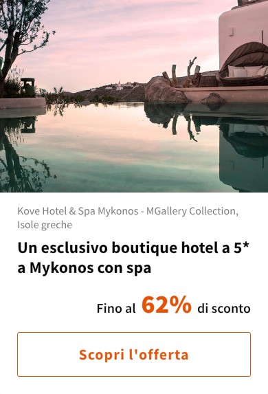 Un esclusivo boutique hotel a 5* a Mykonos con spa