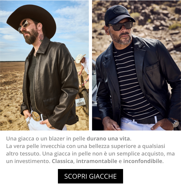 Giacche in pelle