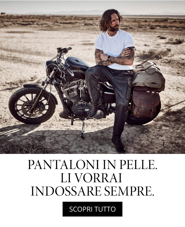 Pantaloni in pelle