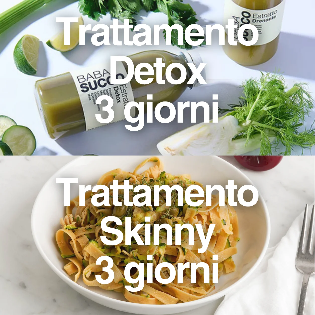 Image of Trattamento Detox 3 gg + Trattamento Skinny 3 gg