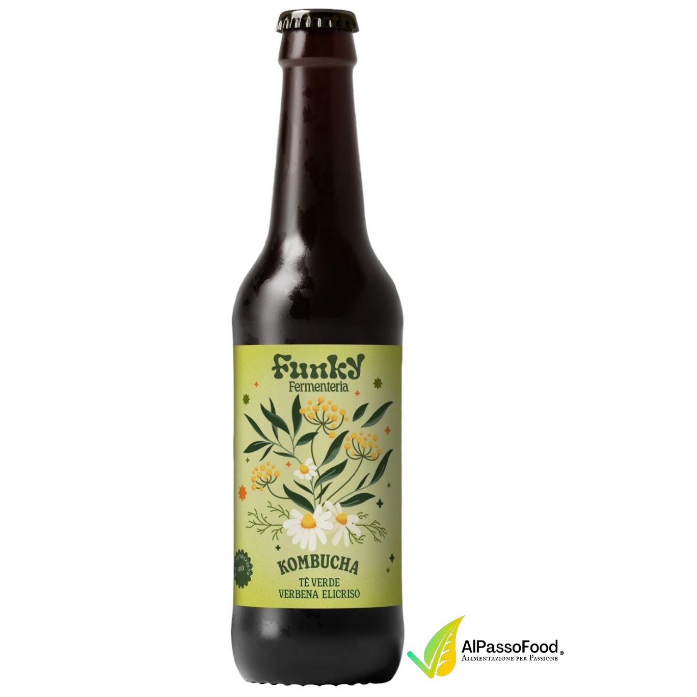 Kombucha Verbena e Elicriso 330ml