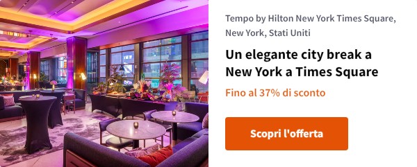 Un elegante city break a New York a Times Square