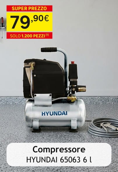 Compressore SUPER PREZZO 79,90 &euro; SOLO 1.200 PEZZI