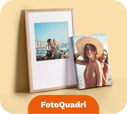 Dai un marcia in più alle pareti con un FotoQuadro