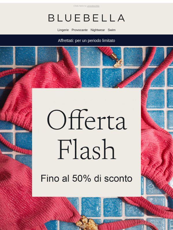 Gli ultimi modelli. Fino al 50% di sconto.