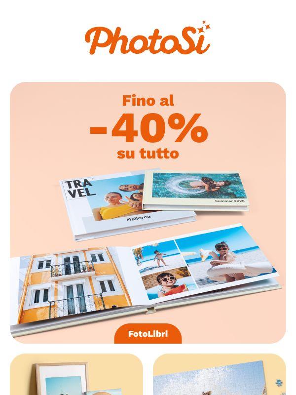 Scade domani 😱 fino al -40% su tutto