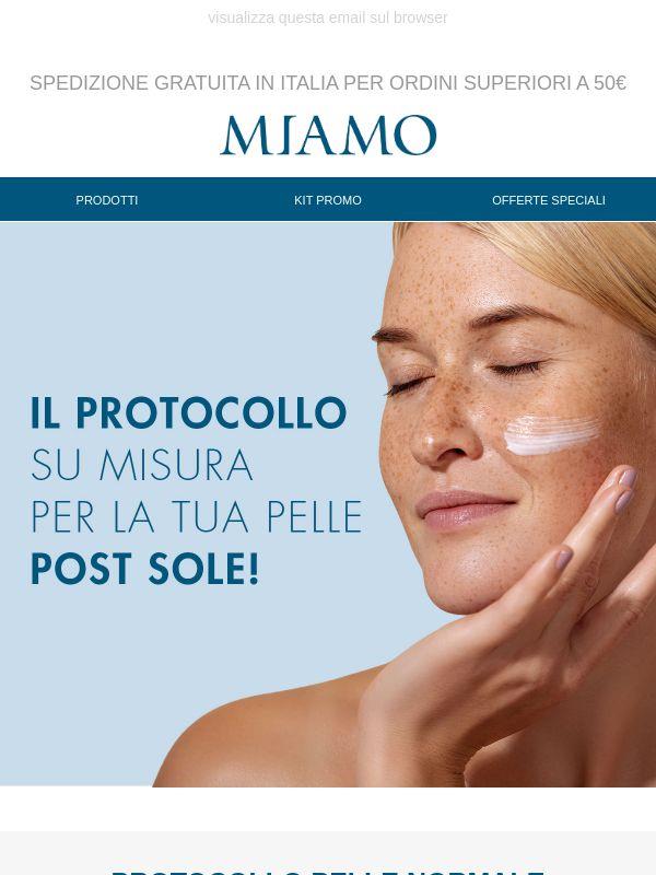 Trova il protocollo post-sole ideale per la tua pelle ☀️