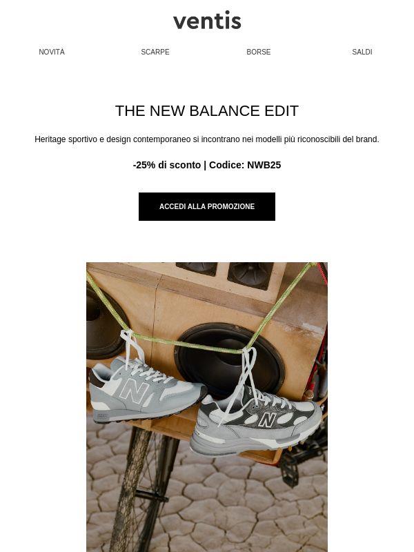 New Balance -25%: accesso riservato