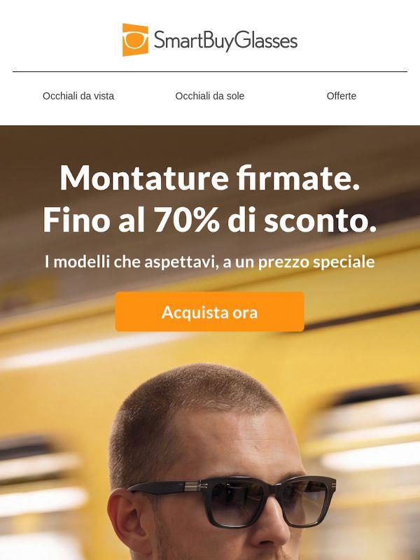 Grandi risparmi sui saldi di liquidazione firmati