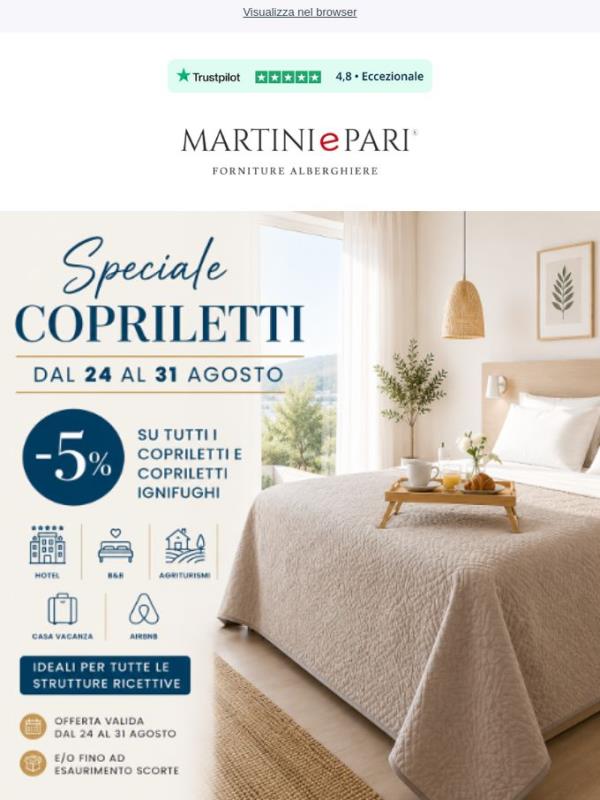 🌞 Speciale Copriletti