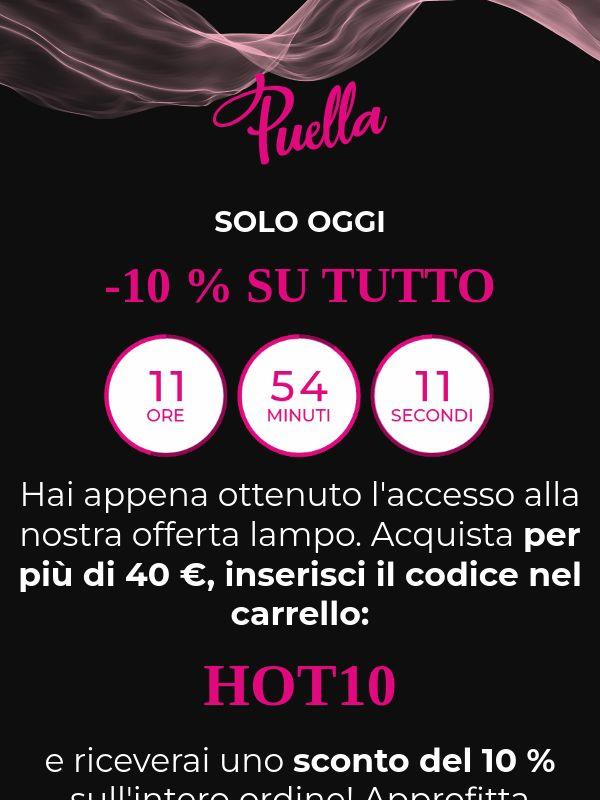 🤫 Shh... -10 % di sconto solo per te