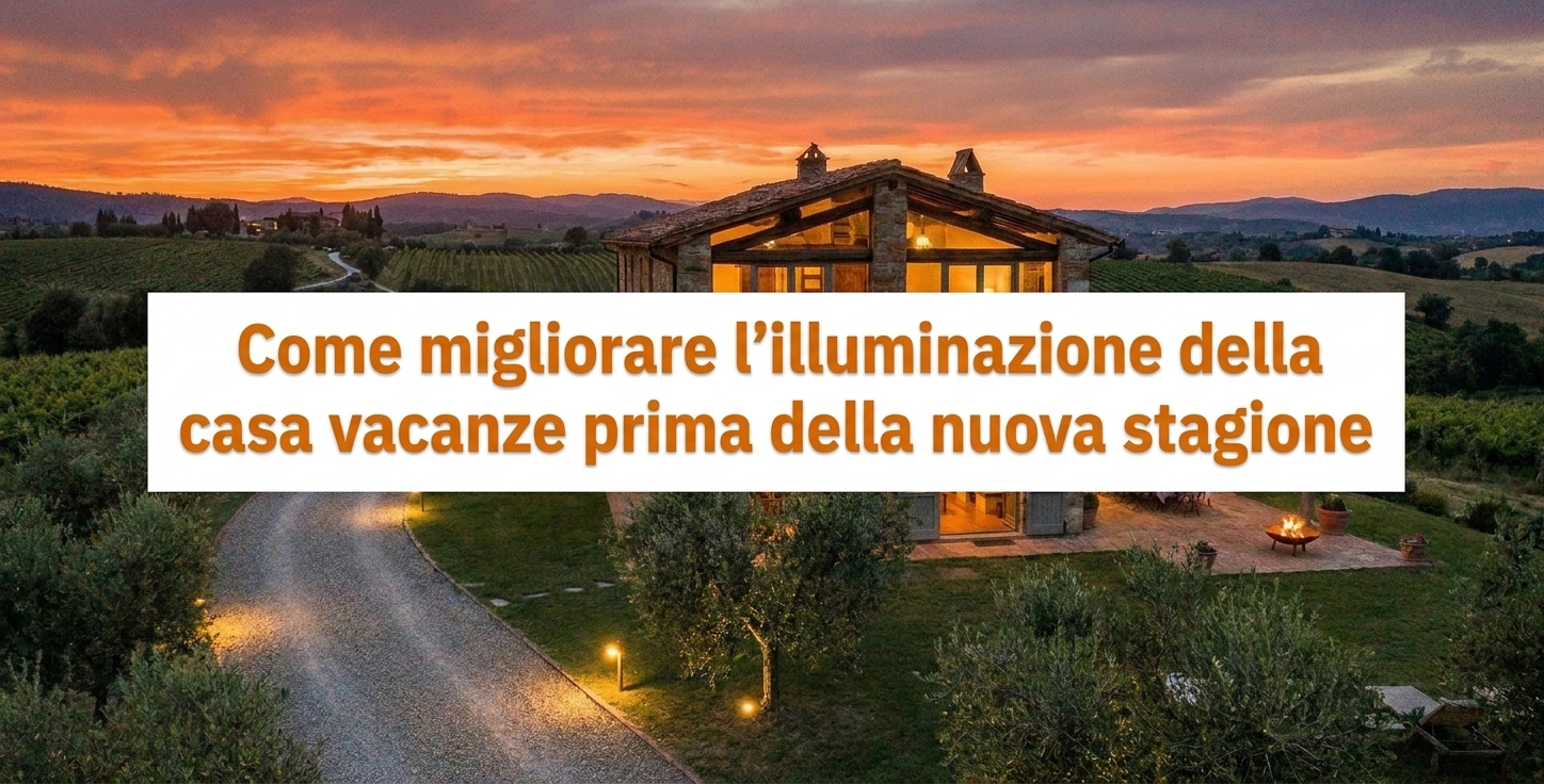 Illuminazione casa vacanze