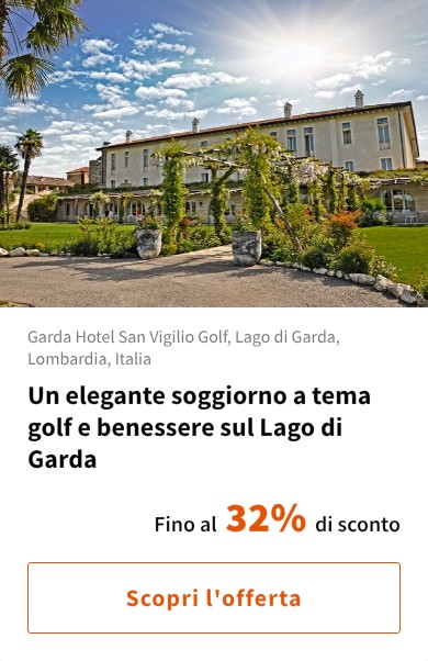 Un elegante soggiorno a tema golf e benessere sul Lago di Garda