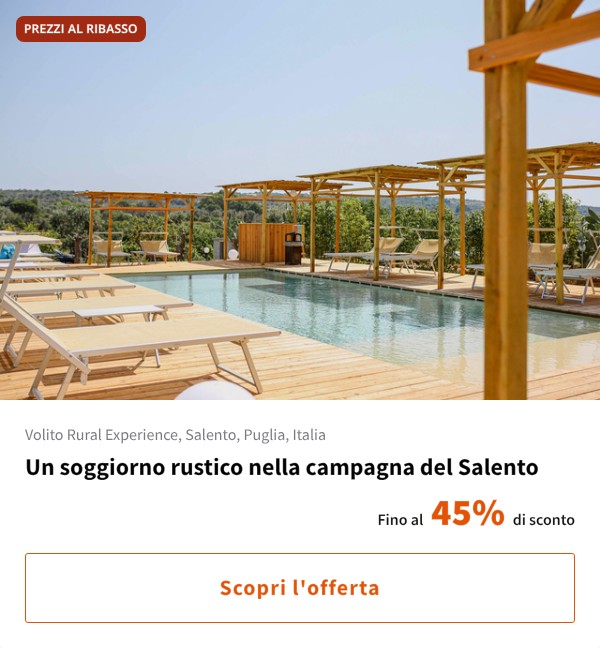 Un soggiorno rustico nella campagna del Salento
