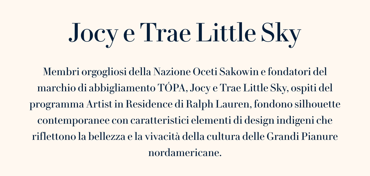 Jocy e Trae Little Sky 
