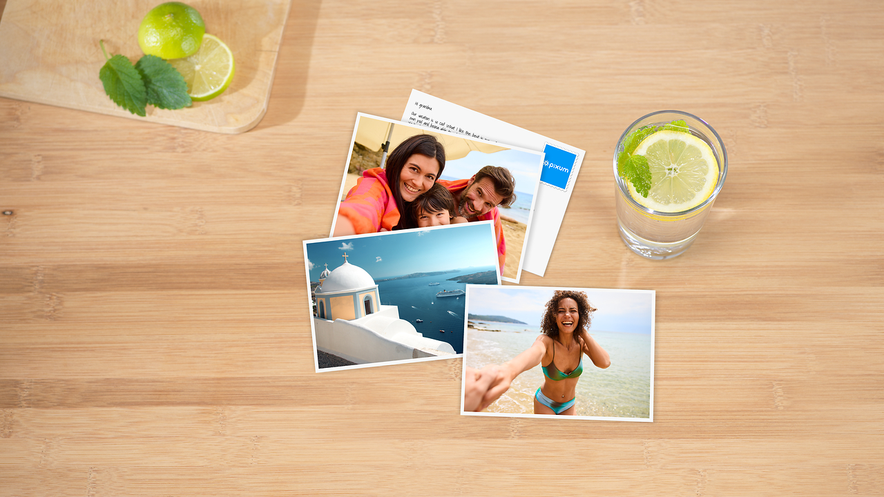 cartoline Pixum con foto estive delle vacanze