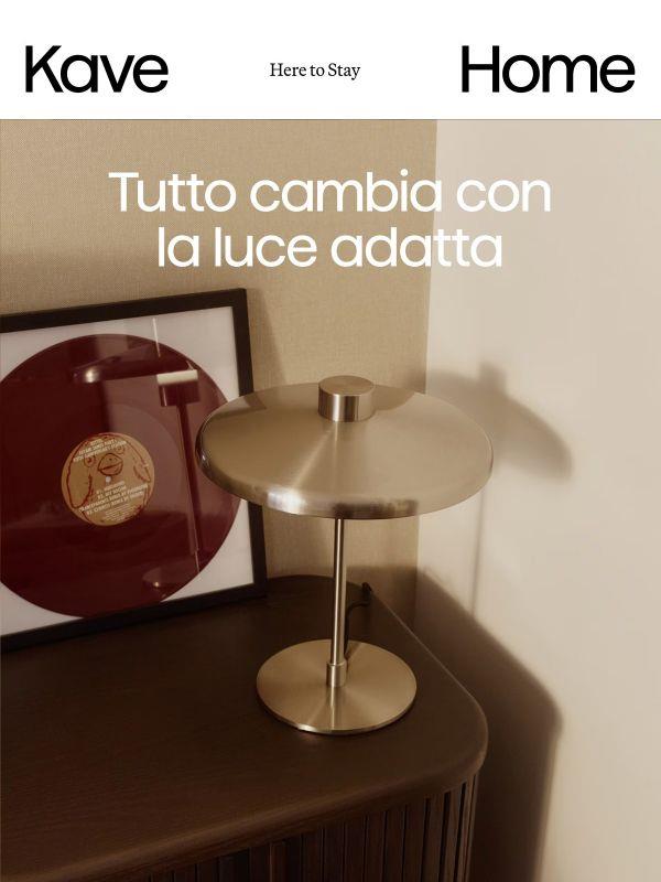 La luce che trasforma ogni spazio