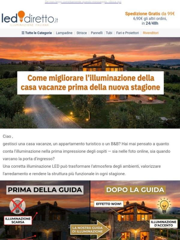 📗[Guida] Come migliorare l'illuminazione della casa vacanze prima della nuova stagione