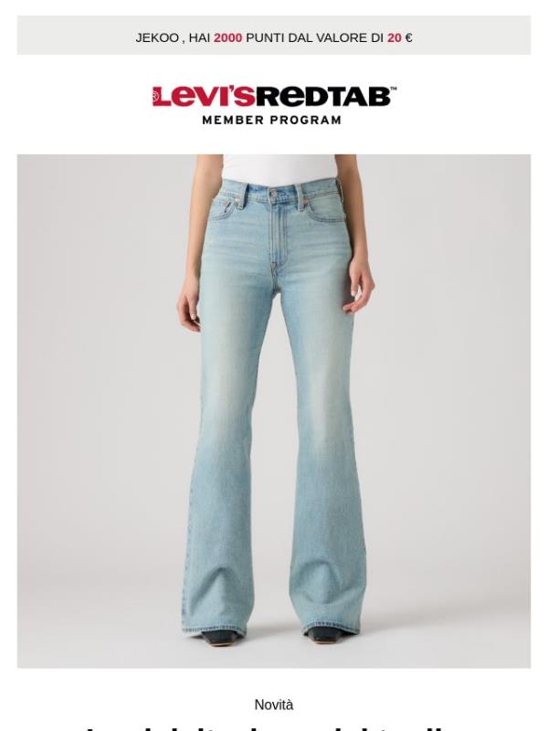 Nuovo modello: Jeans Ribcage Flare