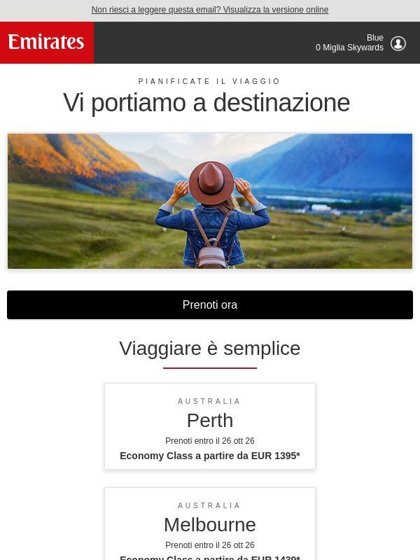 Preparatevi per il prossimo viaggio
