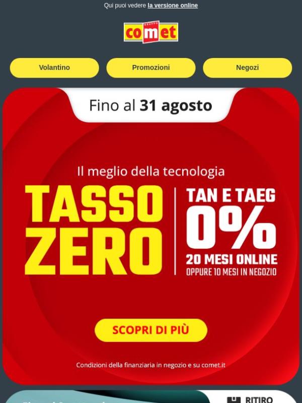 ONLINE | TASSO ZERO 20 mesi🔥