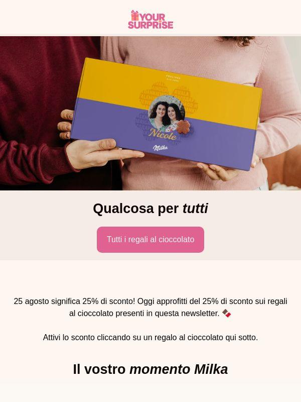 Pssst, c'è una dolcissima sorpresa in questa email 🤎