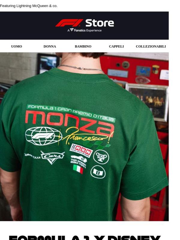 New In: Formula 1 x Disney Monza