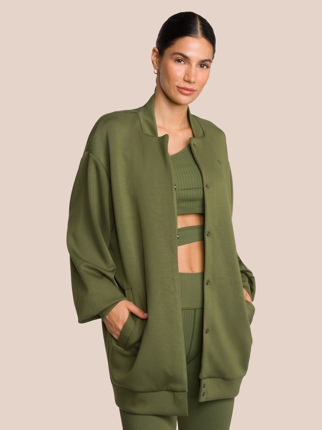 Elodie Long Bomber