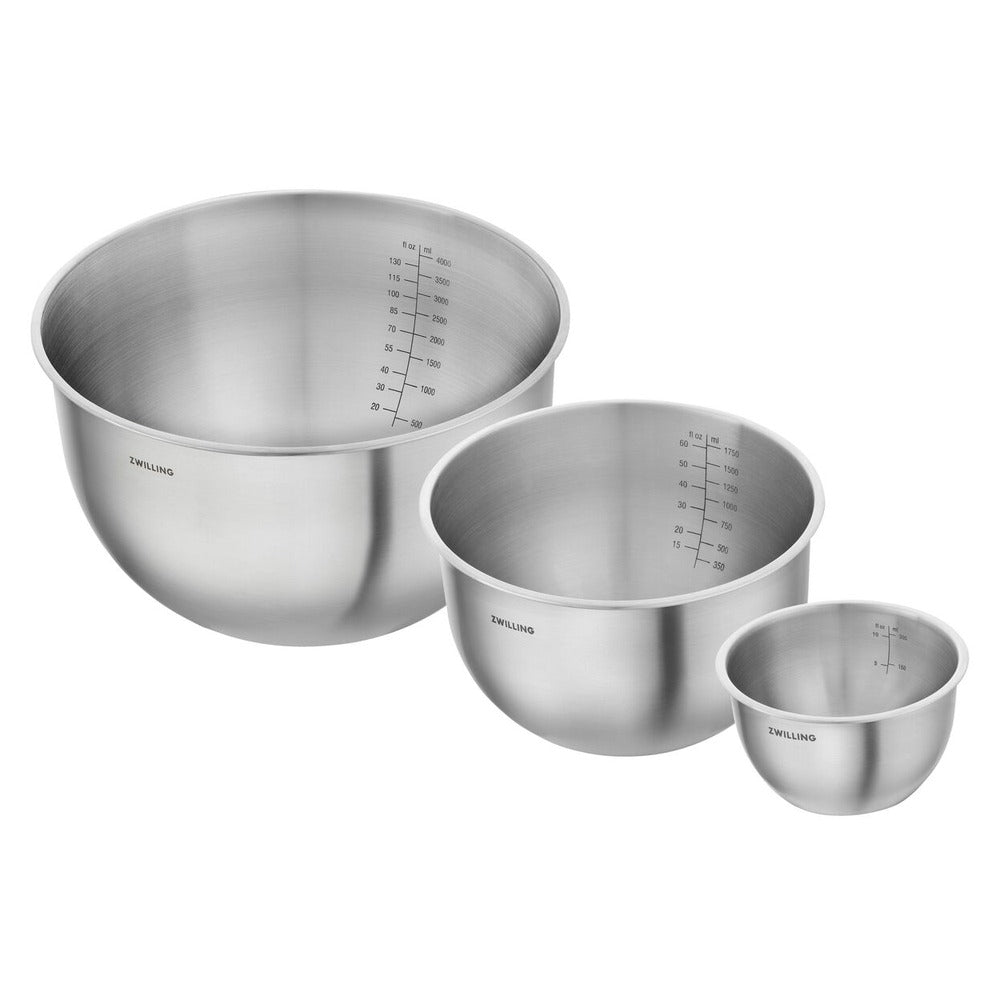 Fresh & Save Set Ciotole In Acciaio Inox - Set 3 Pz