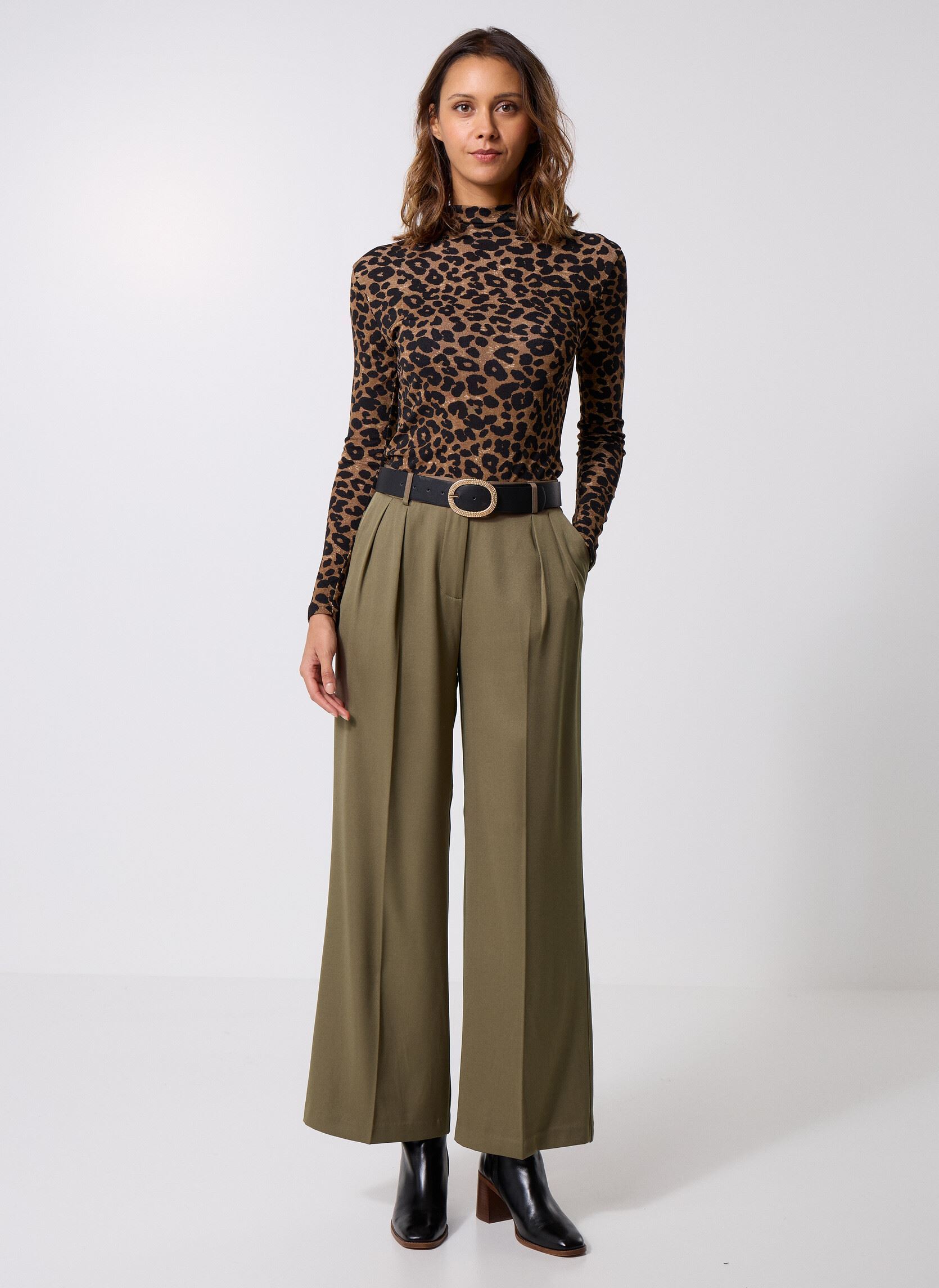 Pantaloni Molly Bracken R1730DN donnas verde