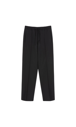 VLogo wool trousers