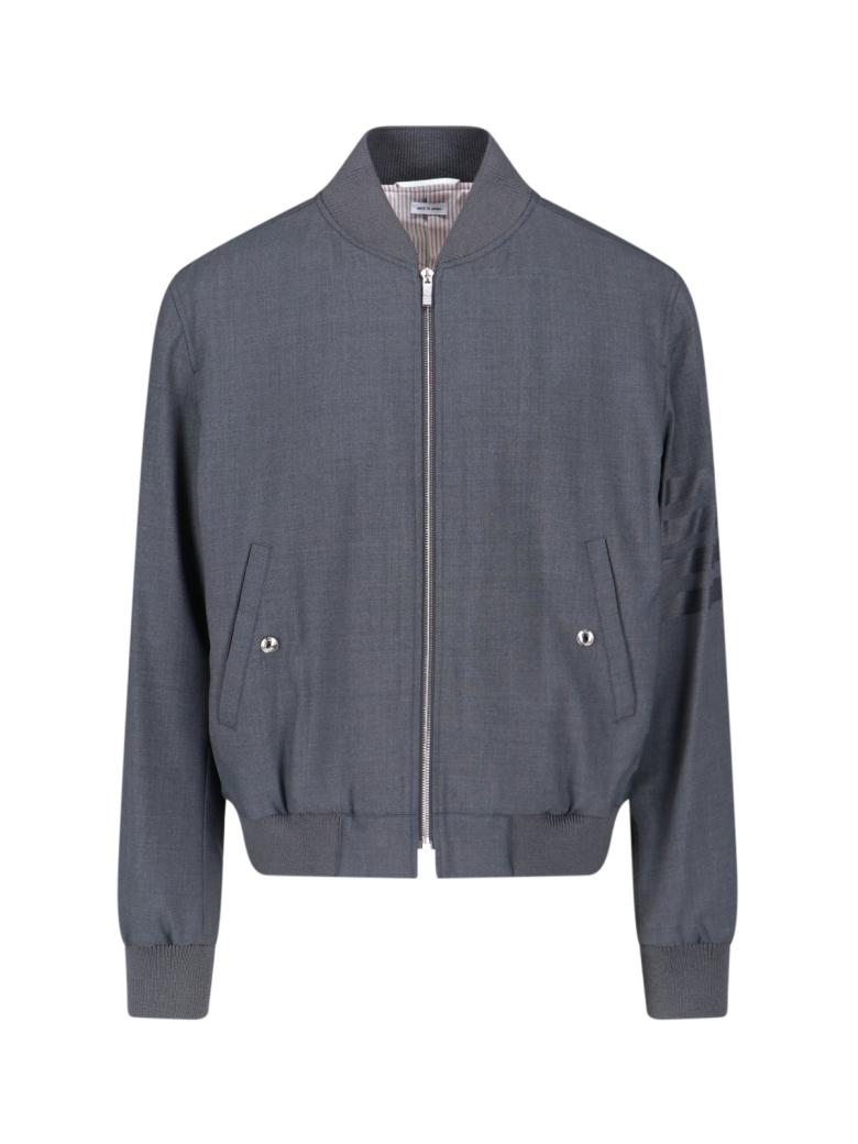Thom Browne - Giacca bomber "4 Bar"