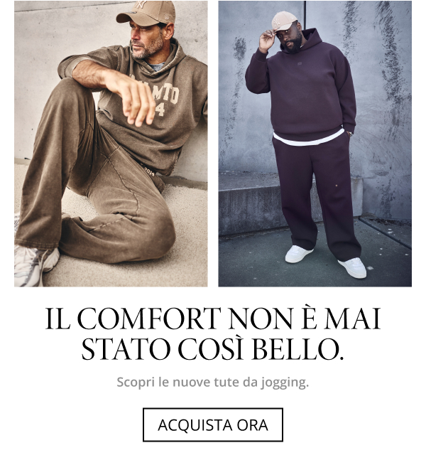 Le nuove tute da jogging