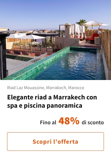 Elegante riad a Marrakech con spa e piscina panoramica