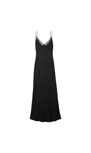 Barina silk long dress
