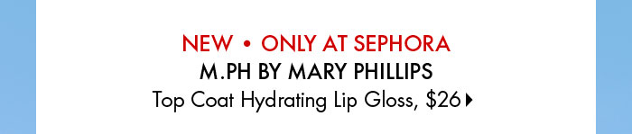 MPh By Mary Phillips. Top Coat Hydrating Lip Gloss