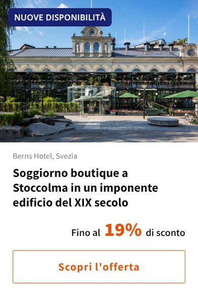 Soggiorno boutique a Stoccolma in un imponente edificio del XIX secolo