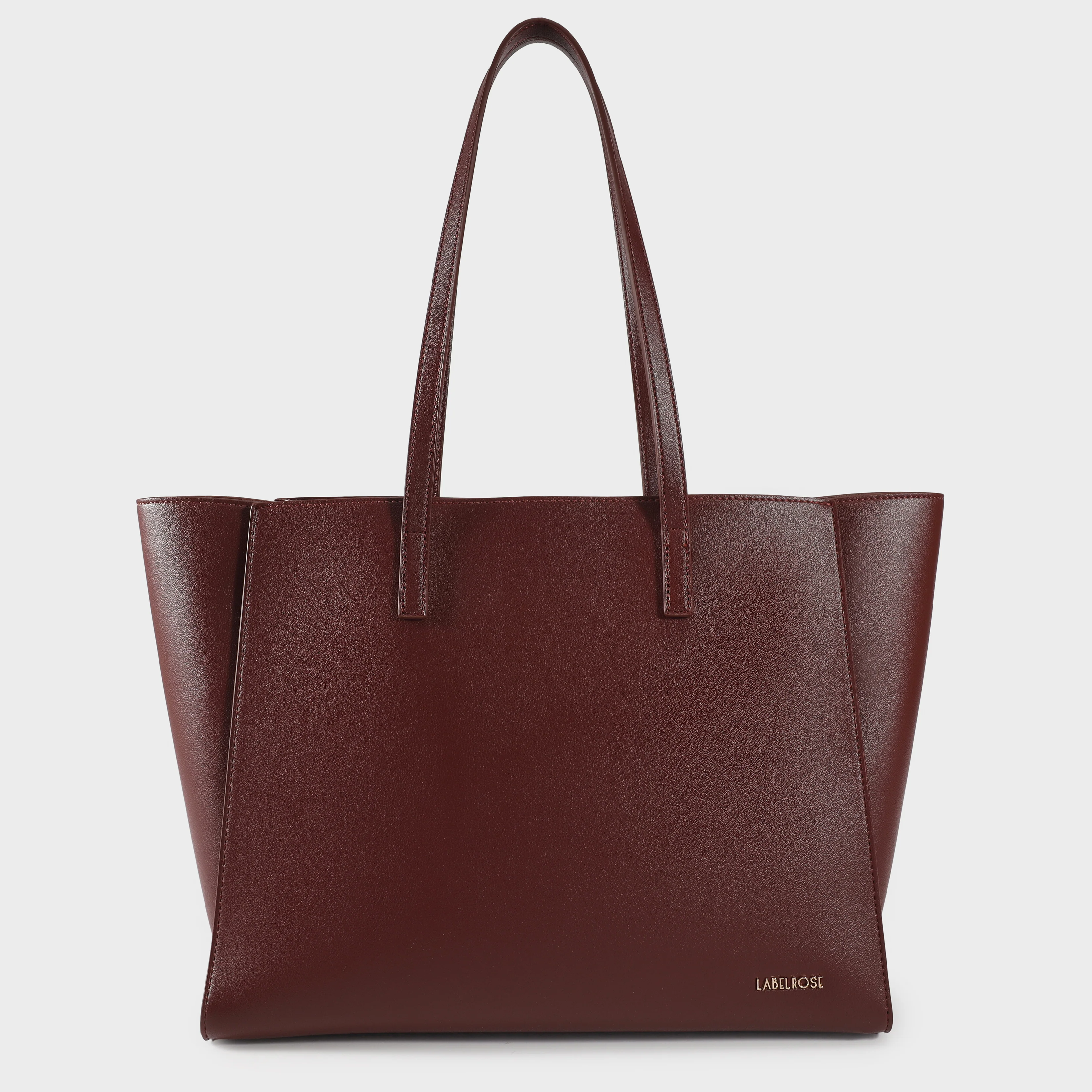 Image of Borsa a spalla MELISSA BIG - BURGUNDY