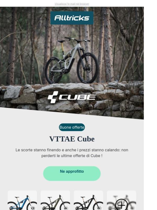 Les Cube sono in offerta… ma ancora per poco!