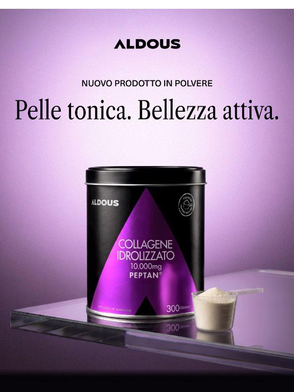 Collagene Aldous, ora in polvere