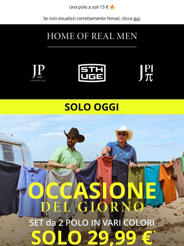 Set da 2 polo solo 29,99 €