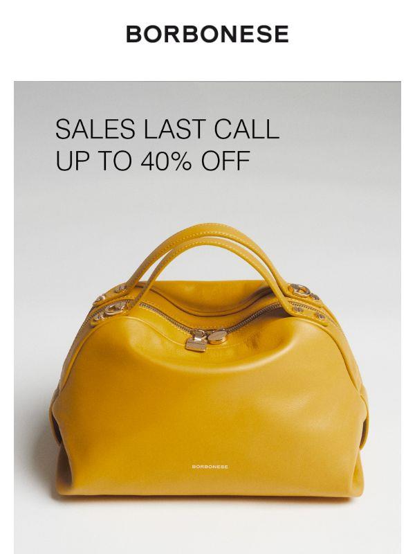 Saldi: last call