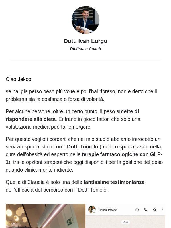 Ho una notizia importante per te
