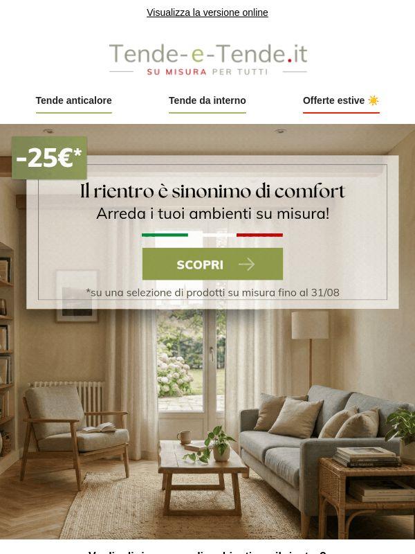 Un rientro alla grande per tutti! E fino a 25€ di sconto...