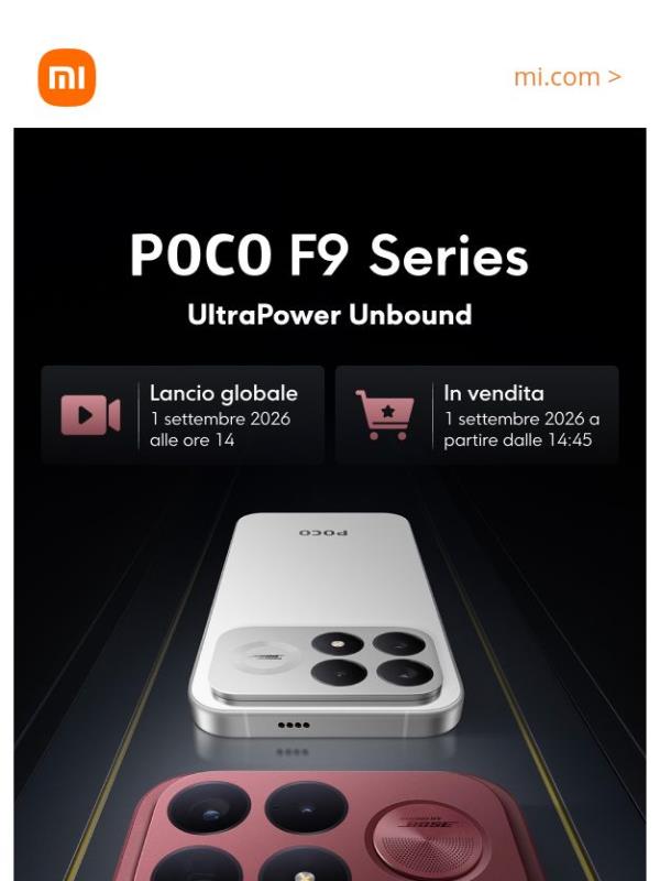 POCO F9 Series