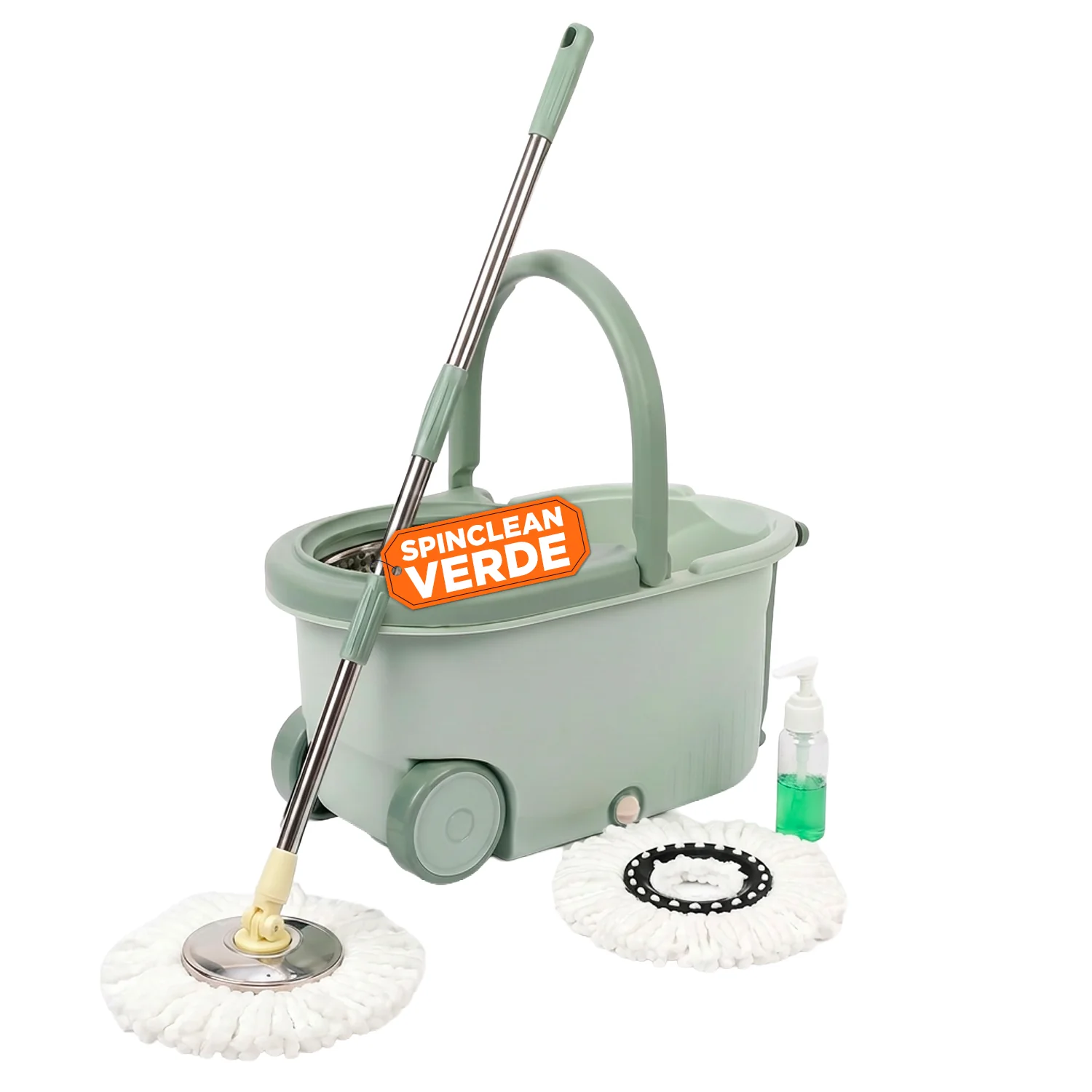 Image of Kit mocio rotante con secchio e centrifuga