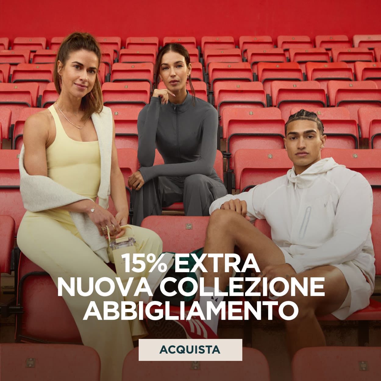 15% extra abbigliamento