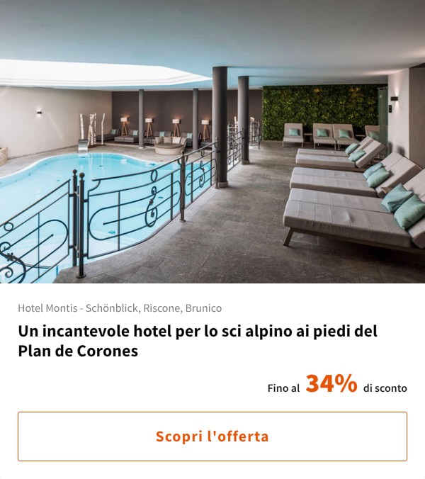 Un incantevole hotel per lo sci alpino ai piedi del Plan de Corones
