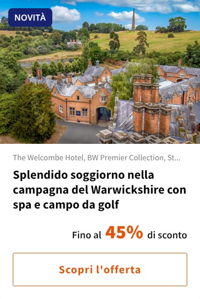 Splendido soggiorno nella campagna del Warwickshire con spa e campo da golf