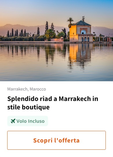 Splendido riad a Marrakech in stile boutique